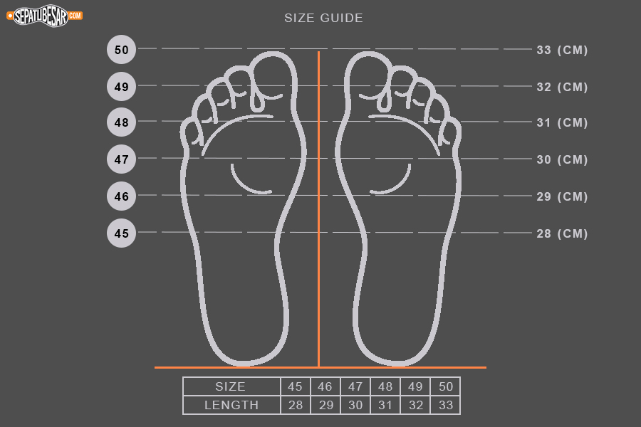 SEPATU UKURAN BESAR ORIGINAL - ORIGINAL BIG SIZE SHOES